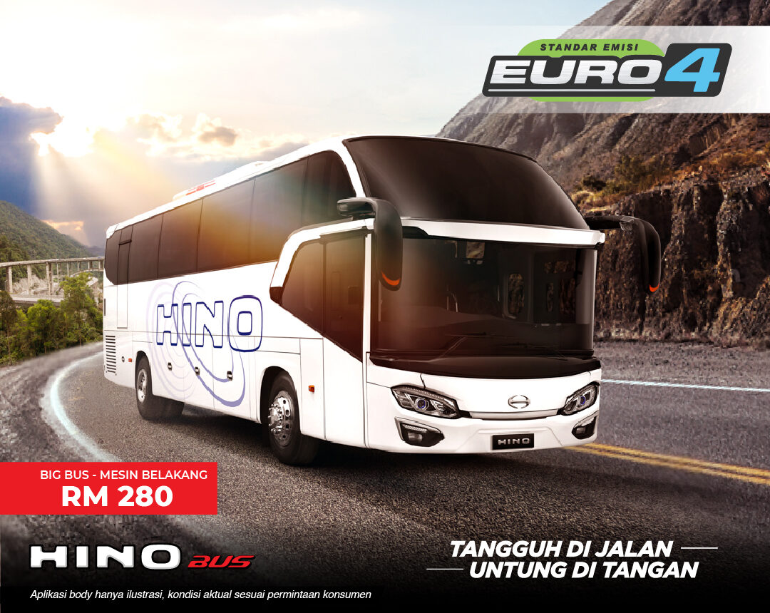 Jual bus hino